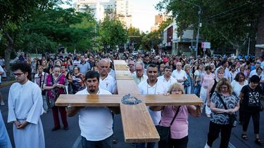 San Juan celebró su tradicional Vía Crucis en la Catedral