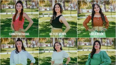 Una por una, te presentamos a las candidatas a Paisana de la Fiesta Nacional de la Tradición