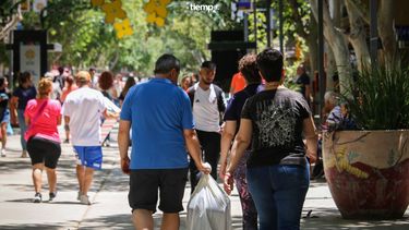 Hormiguero en el centro: los sanjuaninos se volcaron a última hora para las compras navideñas
