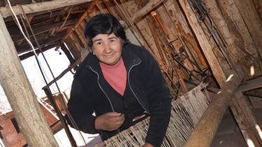 Arminda, la artesana más buscada de Barreal