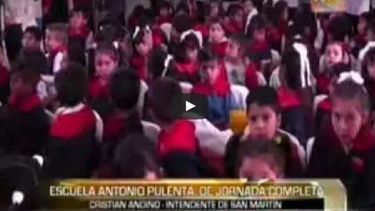 El pedido de San Martín: un colegio secundario para San Isidro