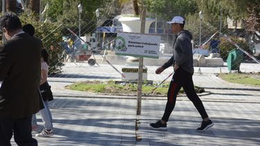 Los trabajos en la Plaza 25 de Mayo tomarán 120 días en concretarse.