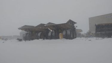 ¿Tenés frío? Mirá cómo está Veladero y se te va a pasar