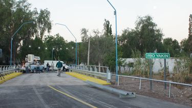 Inauguraron un puente clave para unir El Rincón con la Ruta 40