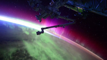 La aurora boreal desde el espacio: el video que cautivó al mundo