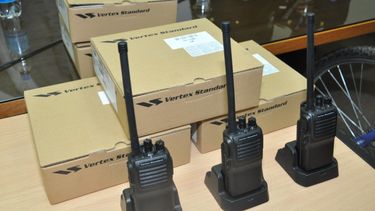 Rawson: Entregaron materiales y firmaron convenios para obras en la policía