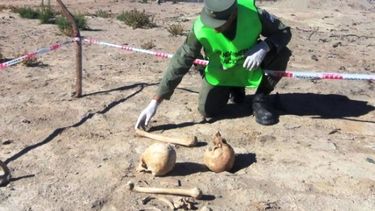 Hallan restos humanos de más 1.400 años en Cuesta del Viento