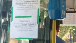Se acabaron los vendedores ambulantes y los cantantes en los colectivos