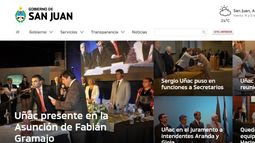 Gobierno tiene una nueva página web