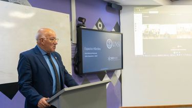 La UNSJ conectó su Edificio Central y su sede de Jáchal mediante sus nuevas aulas híbridas