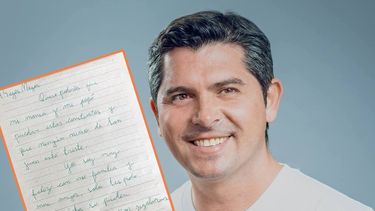 La emotiva carta para los Reyes Magos que Marcelo Orrego compartió en su cuenta de Facebook.