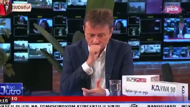 Impactante: ministro europeo sufrió un ACV en una entrevista en vivo