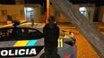 intento robar un aire acondicionado desde un techo y cayo tras una persecucion intento robar un aire acondicionado desde un techo y cayo tras una persecucion