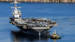 Portaaviones USS Gerald R. Ford, el más grande del mundo, regresa a Medio Oriente tras un incendio