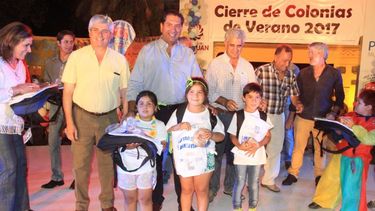 Una gran fiesta para cerrar las colonias de verano en Pocito