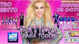 Fijate si ganaste tu entrada para el show Fátima para todos