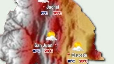 Fin se semana con buen tiempo en San Juan