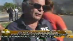 Capital trabaja en zonas colapsadas por la inundación