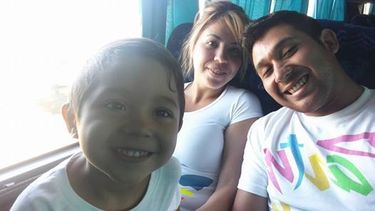 El posteo de la familia Maldonado, minutos antes de la tragedia