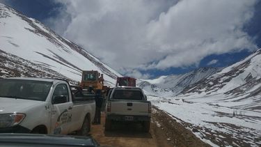 Recorrieron obras viales desde la Circunvalación al límite con chile