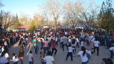 En Pocito se festejaron 3 grandes Chocolates por los niños