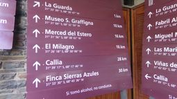 La Ruta del Vino, con nueva cartelería