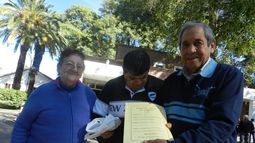 Don Garrido, casi 30 años de espera para tener la escritura