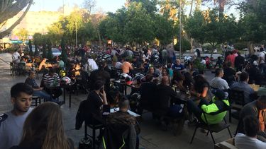 Rápido y furioso: el centro sanjuanino, copado por las motos