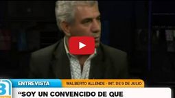 Allende: Soy un convencido de que tiene que haber internas