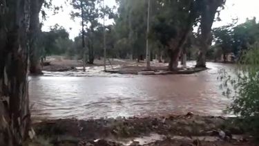 Calingasta ya sufrió dos veces daños por la creciente este mes.&nbsp;