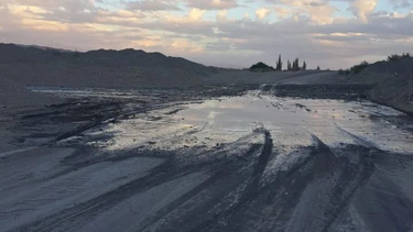 La tormenta en El Tontal complicó la circulación en una ruta calingastina