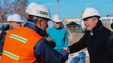 Marcelo Orrego recorrió la obra de ensanche de Calle 5