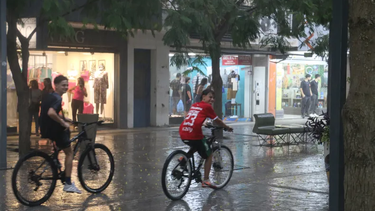 El SMN indica que se espera un verano lluvioso en San Juan. ¿Será...? (Foto de archivo)