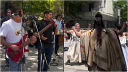 Revolución jachallera en pleno corazón de la Peatonal sanjuanina: en videos, así fue el sábado de guitarreada y baile Revolución jachallera en pleno corazón de la Peatonal sanjuanina: en videos, así fue el sábado de guitarreada y baile