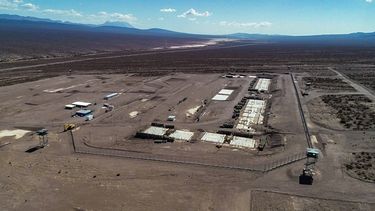 El Penal de Ullum quedó paralizado el año pasado y ahora es de difícil ejecución. Así se ve hoy la megaobra, neutralizada.