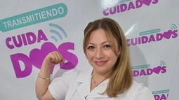 Marianela Pérez, la enfermera nominada. Foto gentileza de Diario El Zonda.&nbsp;