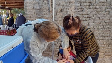 Chicos de un importante merendero de Rivadavia recibieron atención primaria y hasta corte de pelo