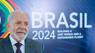 Lula Da Silva, presidente de Brasil.