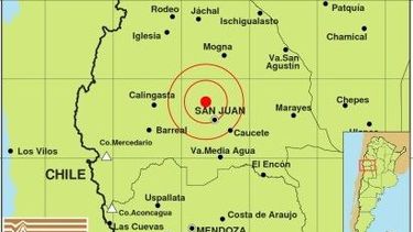 Tembló en Caucete pero no se sintió en Capital