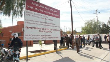 Mudan el archivo de la Justicia