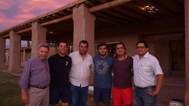 Los Nocheros disfrutaron Calingasta después de tocar