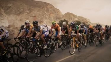 Uñac mostró un impactante video de la Vuelta a San Juan