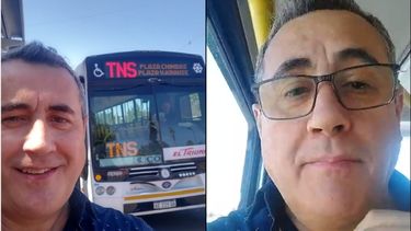 El desopilante viaje del ¨Tole¨ en bondi: Voy parado