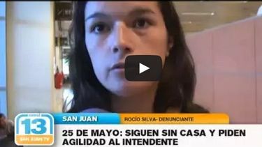 Viviendas en 25 de Mayo: Crece la tensión por la demora