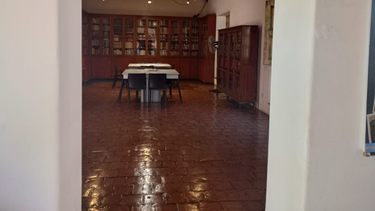 La Biblioteca de la Casa Natal de Sarmiento será uno de los espacios en los que colocarán un aire acondicionado.