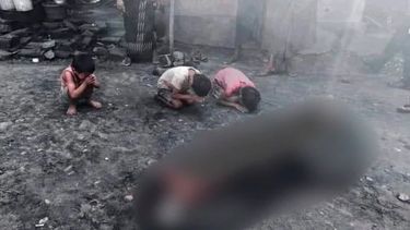 Una gran conmoción provocó en todo el mundo el ataque aéreo en un Myanmar.