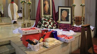 Las reliquias de San Juan Pablo ll en la Catedral