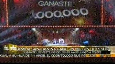Una sanjuanina millonaria gracias al especial de Telefe