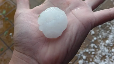 Tormenta de granizo en San Juan: cortes de luz en Pocito y Rawson, las zonas más afectadas