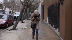 La térmica llegó a -8º y el día es el más frío del año